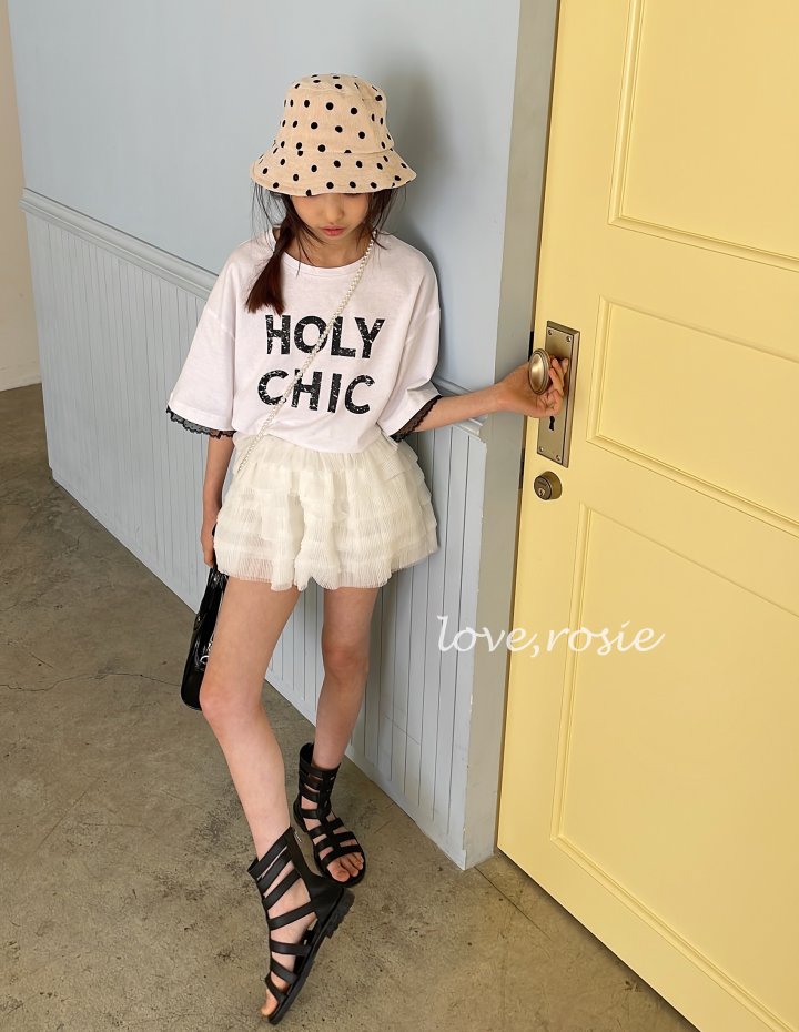 Love Rosie - Korean Children Fashion - #discoveringself - Chiffon Tiered Bloomer Skirt - 5
