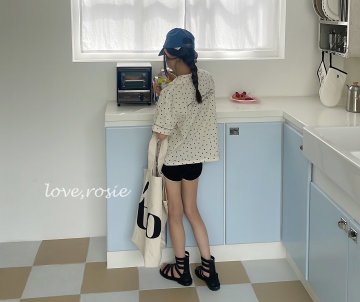 Love Rosie - Korean Children Fashion - #designkidswear - Star Lettering Shirt - 4