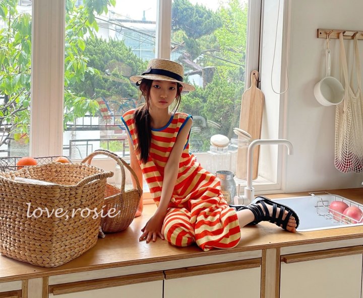 Love Rosie - Korean Children Fashion - #fashionkids - ST Towel Maxi Dress - 11