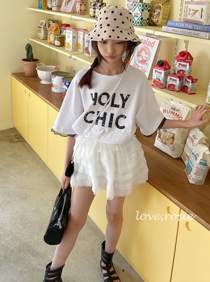 Love Rosie - Korean Children Fashion - #fashionkids - Chiffon Tiered Bloomer Skirt - 6