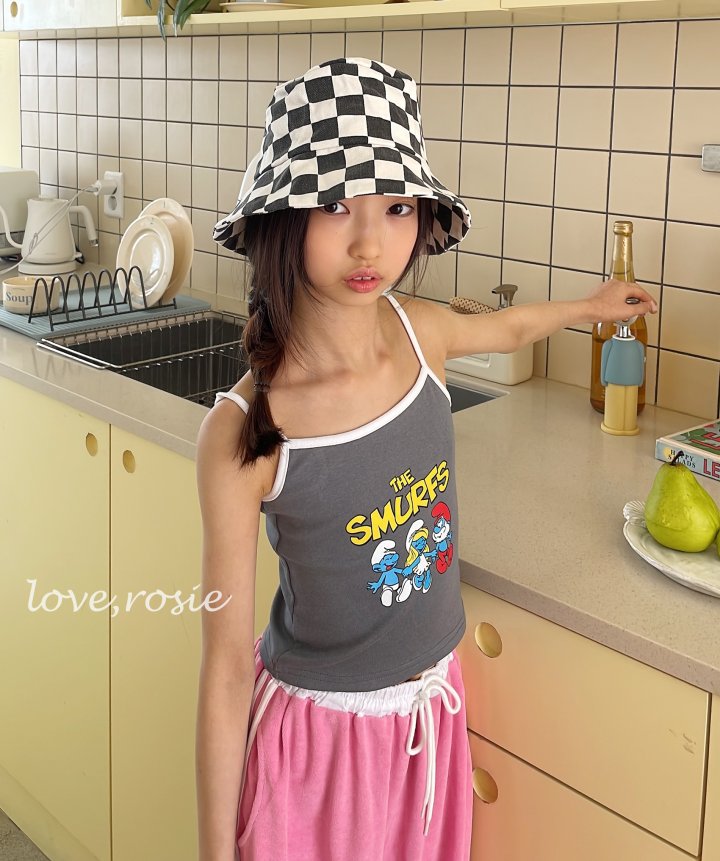 Love Rosie - Korean Children Fashion - #kidsshorts - Smurf Sleeveless - 4