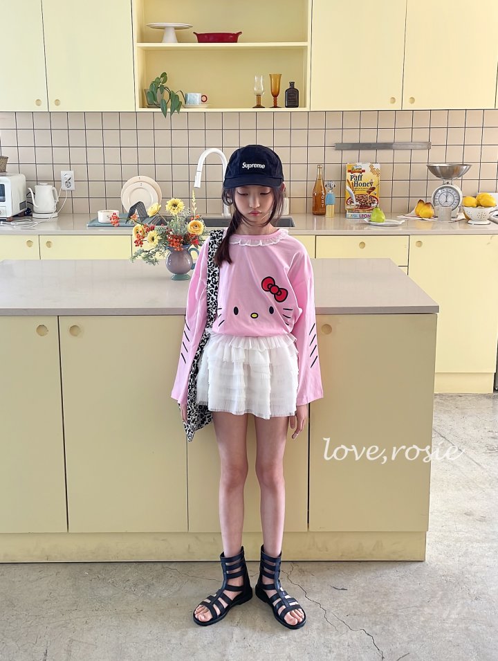 Love Rosie - Korean Children Fashion - #littlefashionista - Chiffon Tiered Bloomer Skirt - 11