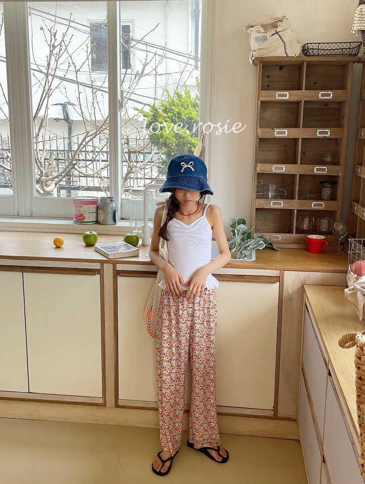 Love Rosie - Korean Children Fashion - #littlefashionista - Frill Hem Sleeveless Tee - 8