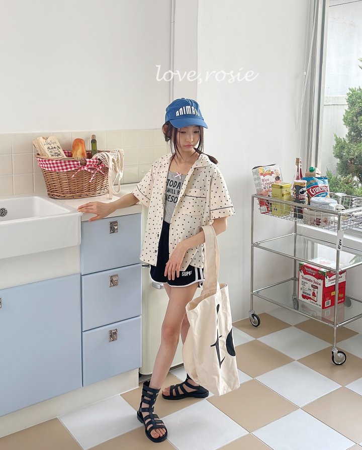 Love Rosie - Korean Children Fashion - #magicofchildhood - Star Lettering Shirt - 11