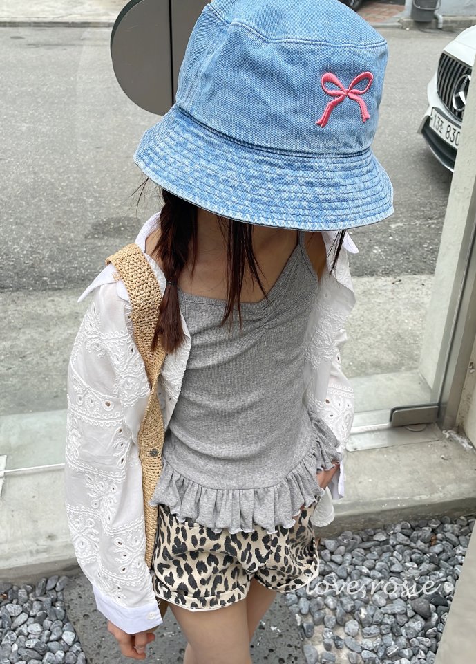 Love Rosie - Korean Children Fashion - #magicofchildhood - Frill Hem Sleeveless Tee - 9