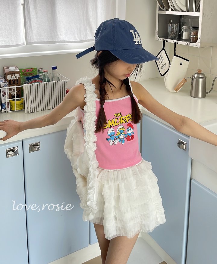 Love Rosie - Korean Children Fashion - #prettylittlegirls - Smurf Sleeveless - 10