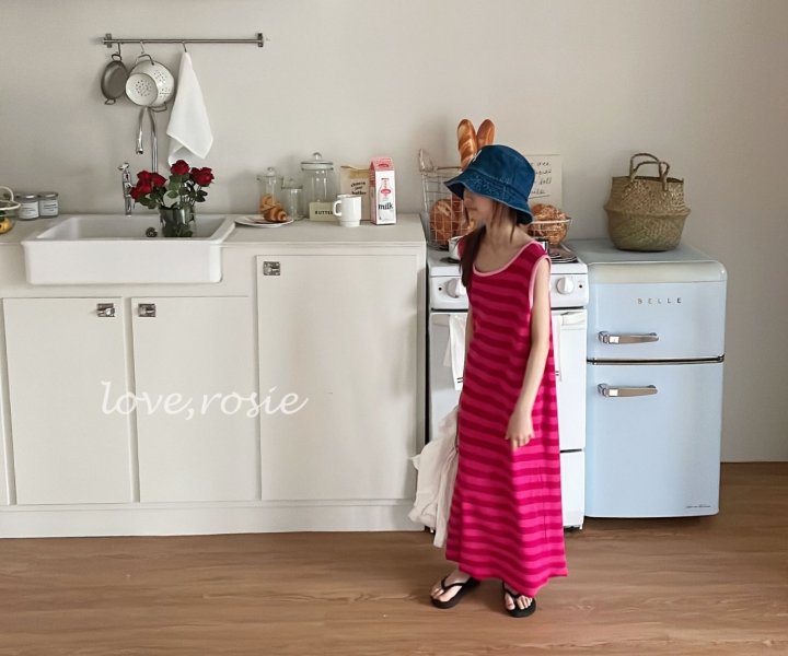 Love Rosie - Korean Children Fashion - #prettylittlegirls - ST Towel Maxi Dress - 5