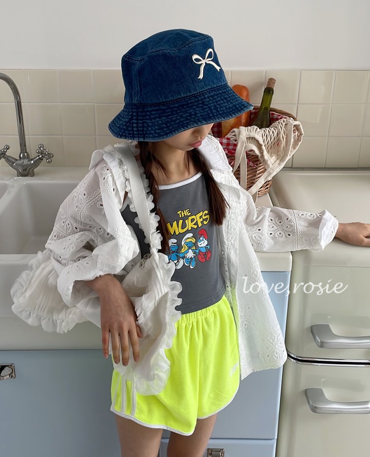 Love Rosie - Korean Women Fashion - #momslook - Eyelet Punching Shirt (with Mom)