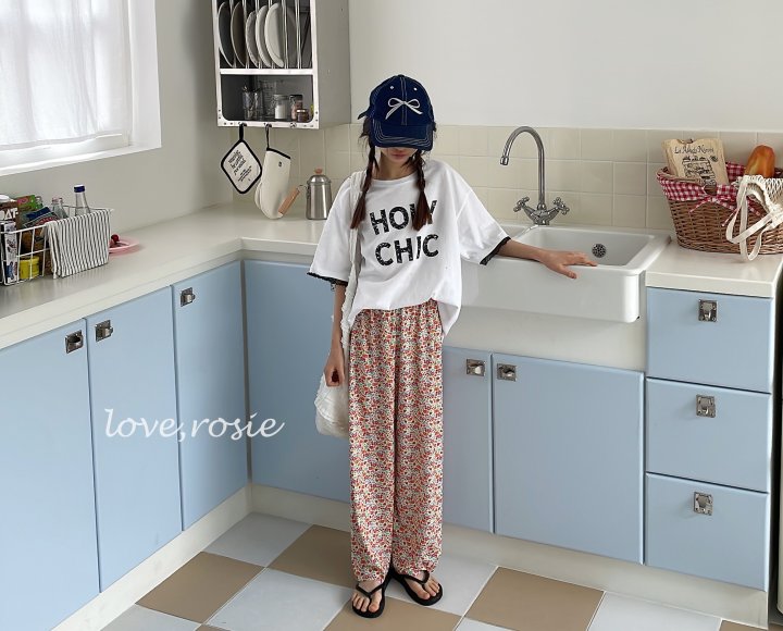 Watercolor Pleated Pants (with Mom) by Love Rosie for Mom + child - view 2
