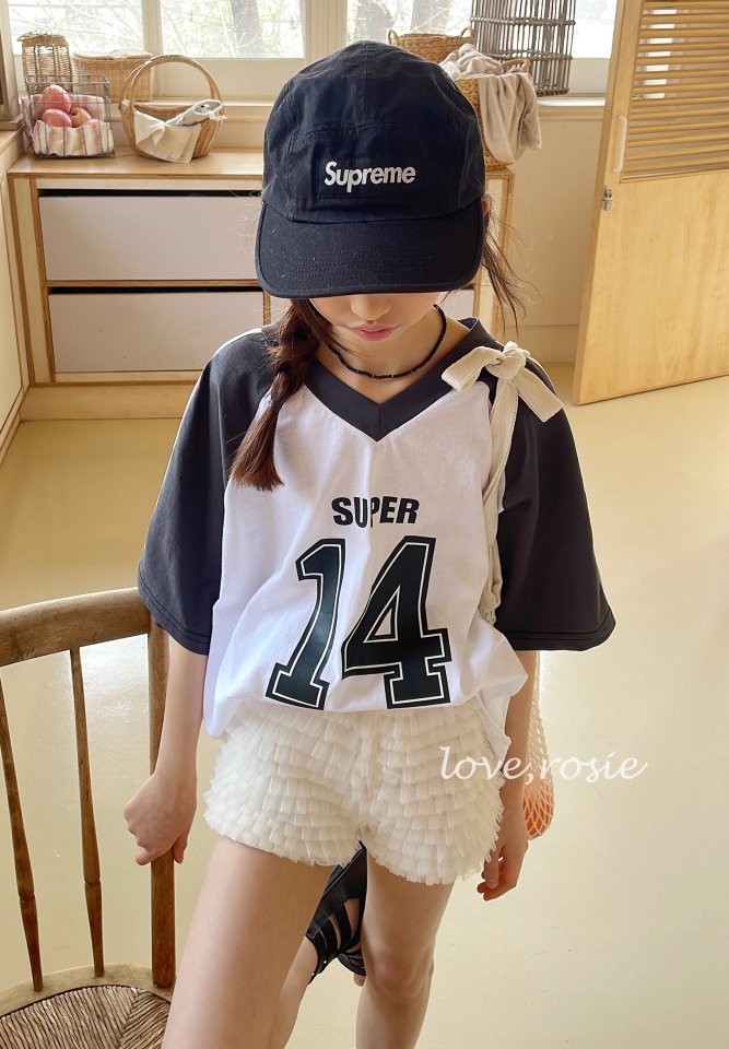 Love Rosie - Korean Women Fashion - #momslook - Rugby Number Raglan Tee (with Mom) - 3