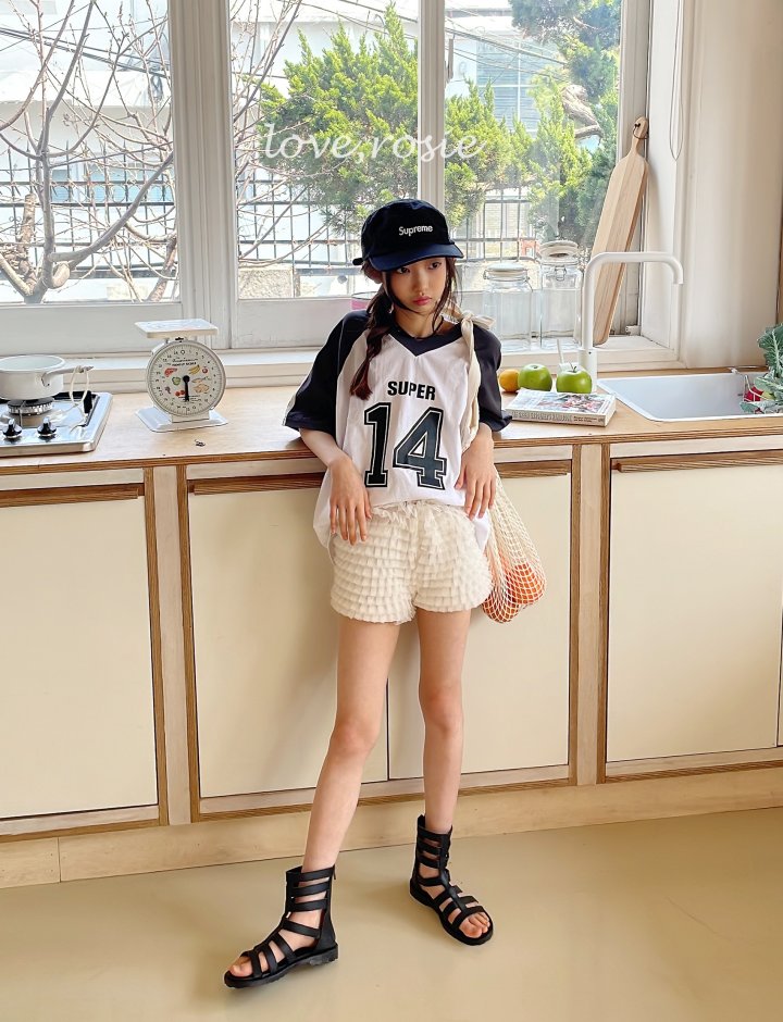Love Rosie - Korean Women Fashion - #momslook - Rugby Number Raglan Tee (with Mom) - 4