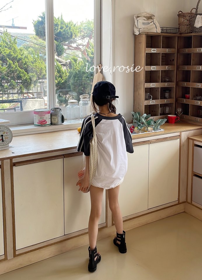 Love Rosie - Korean Women Fashion - #momslook - Rugby Number Raglan Tee (with Mom) - 5