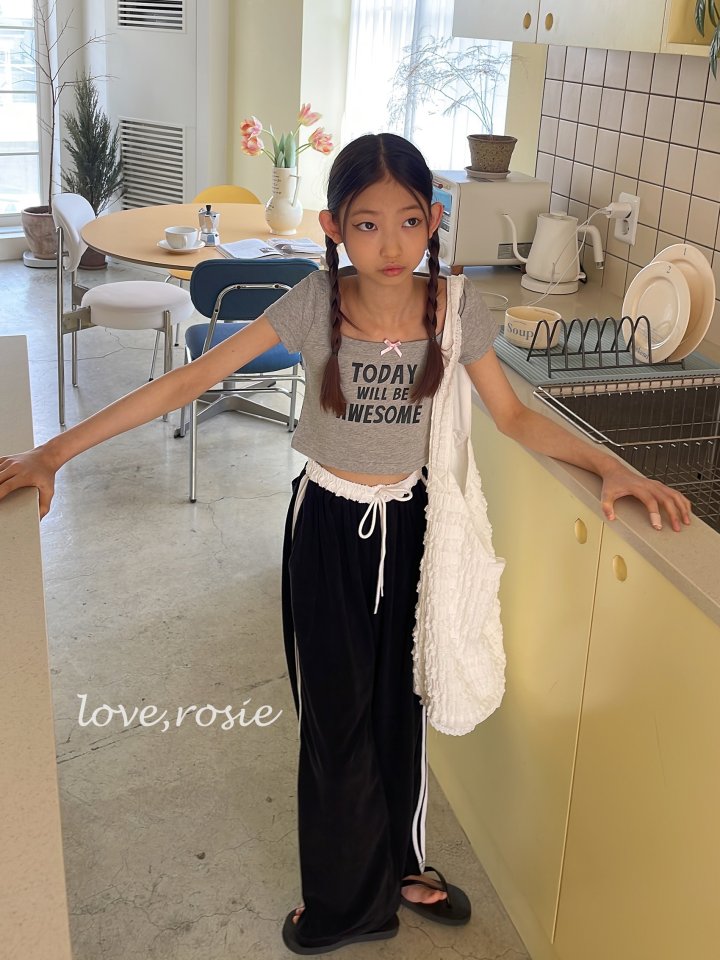 Love Rosie - Korean Women Fashion - #momslook - Towel Tape Pants (with Mom) - 12