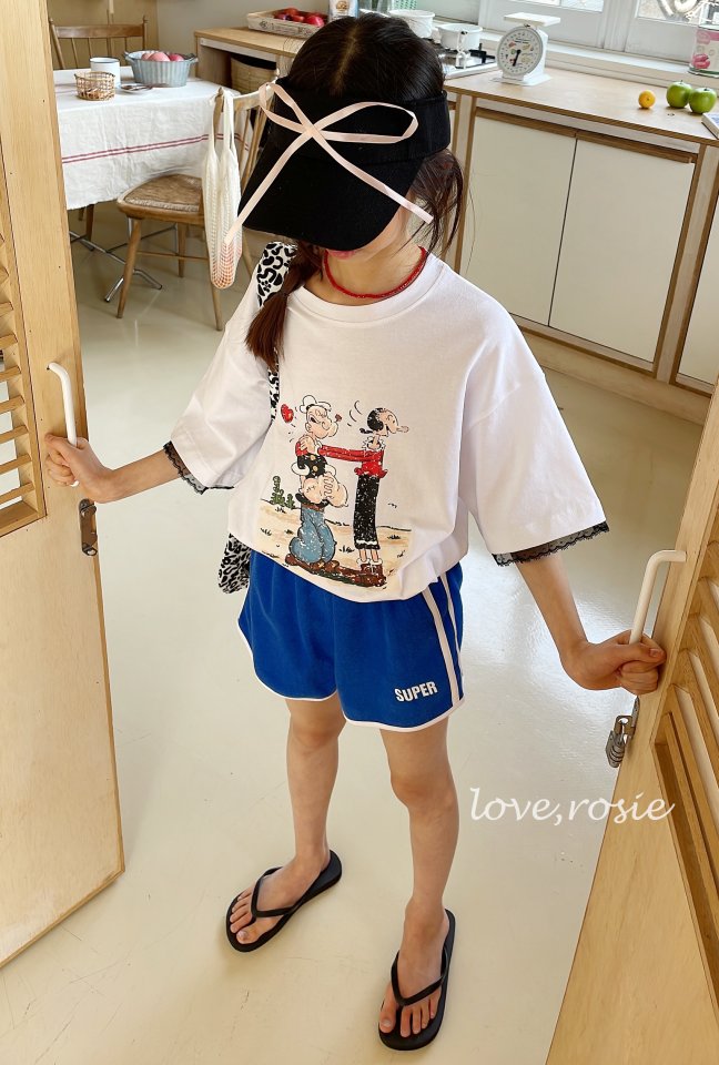 Love Rosie - Korean Women Fashion - #momslook - Lace Boxy Tee (with Mom) - 11
