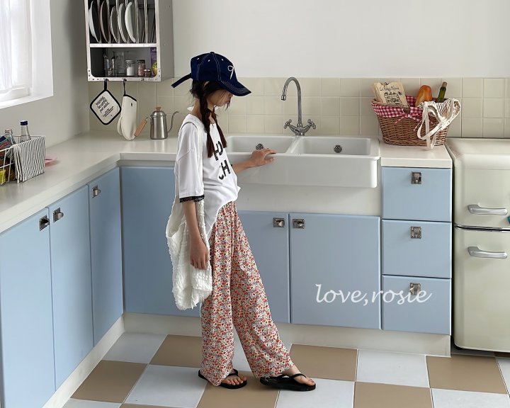 Watercolor Pleated Pants (with Mom) by Love Rosie for Mom + child - view 10