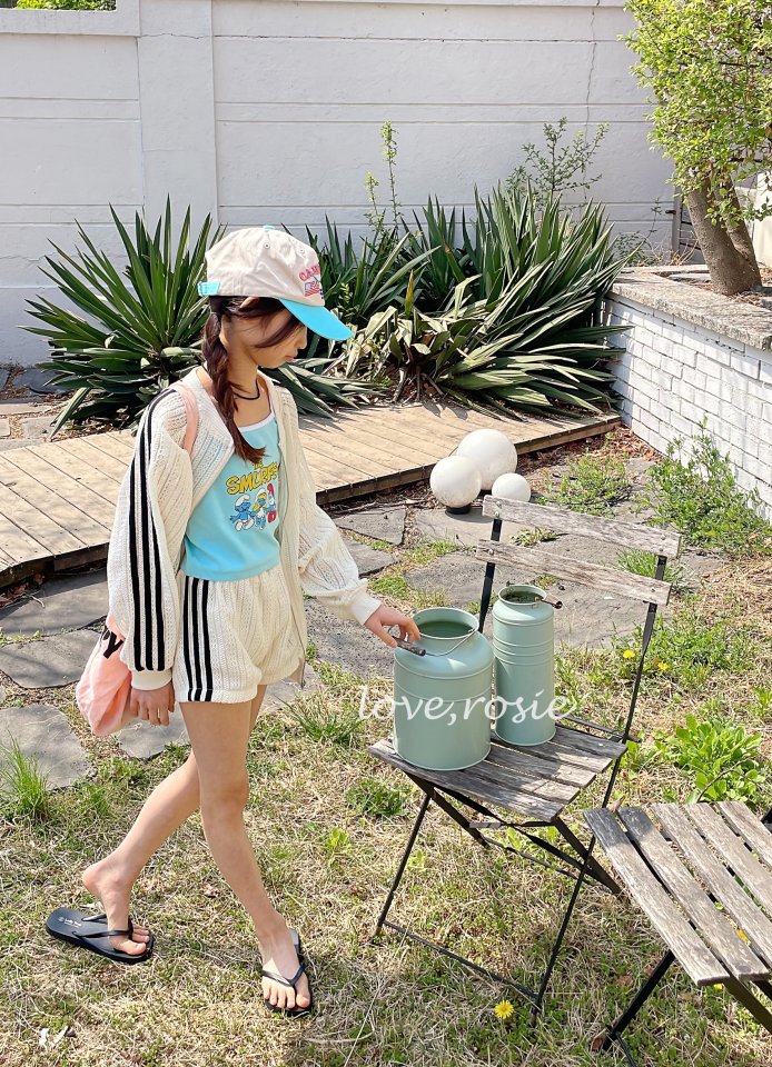 Love Rosie - Korean Women Fashion - #pursuepretty - Hip Samba Eyelet Jacket (with Mom) - 8