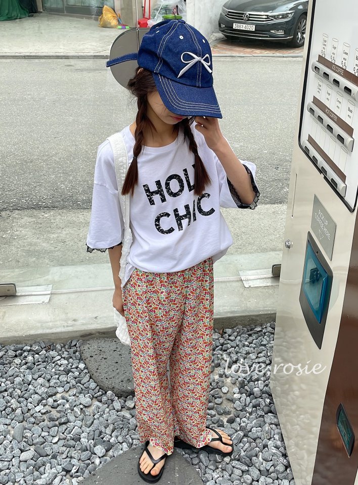 Watercolor Pleated Pants (with Mom) by Love Rosie for Mom + child - view 11