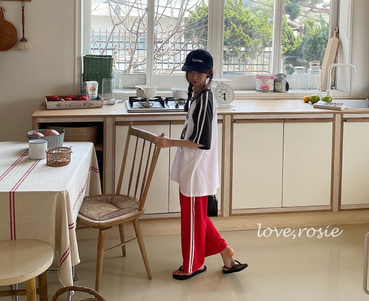 Love Rosie - Korean Women Fashion - #restrostyle - Towel Tape Pants (with Mom) - 3