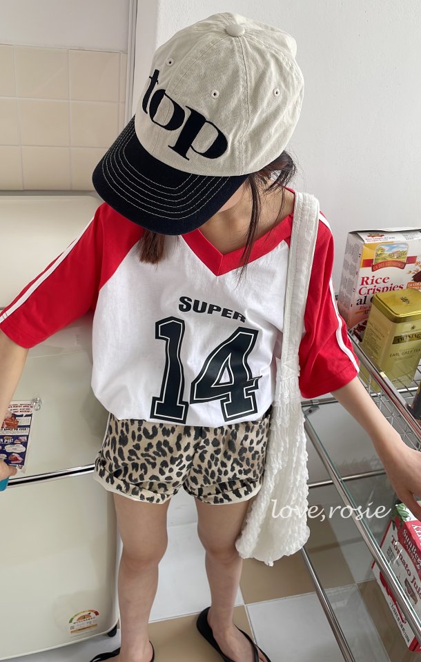 Love Rosie - Korean Women Fashion - #romanticstyle - Rugby Number Raglan Tee (with Mom) - 11