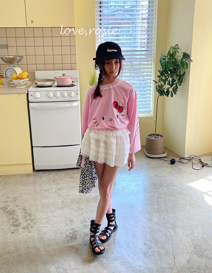 Love Rosie - Korean Women Fashion - #vintagekidsstyle - Meow Vacation Tee (with Mom) - 6