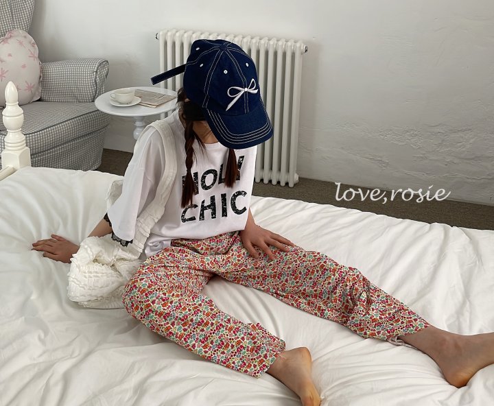 Watercolor Pleated Pants (with Mom) by Love Rosie for Mom + child - view 1