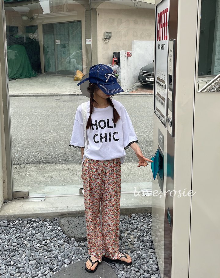 Watercolor Pleated Pants (with Mom) by Love Rosie for Mom + child - view 7