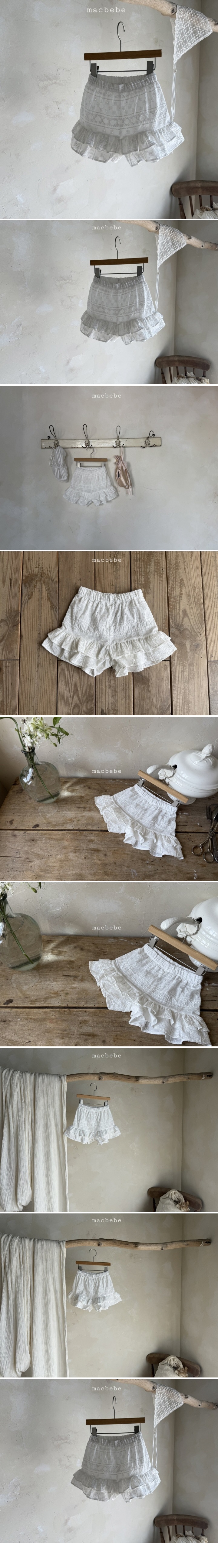 Mac - Korean Baby Fashion - #babyboutique - Double Frill Shorts