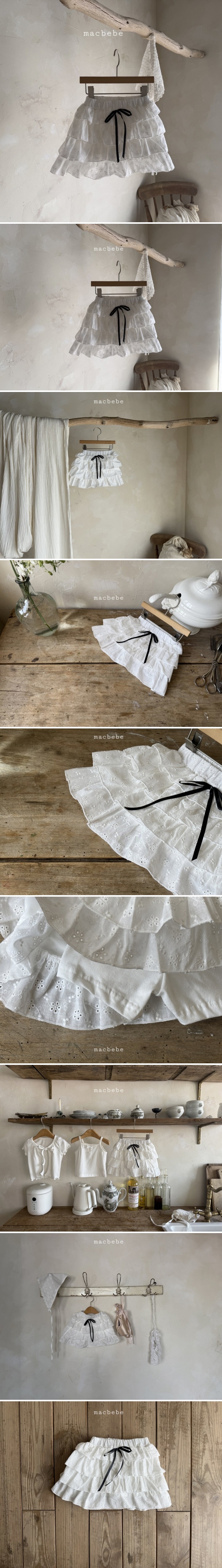 Mac - Korean Baby Fashion - #smilingbaby - Cancan Ribbon Skirt