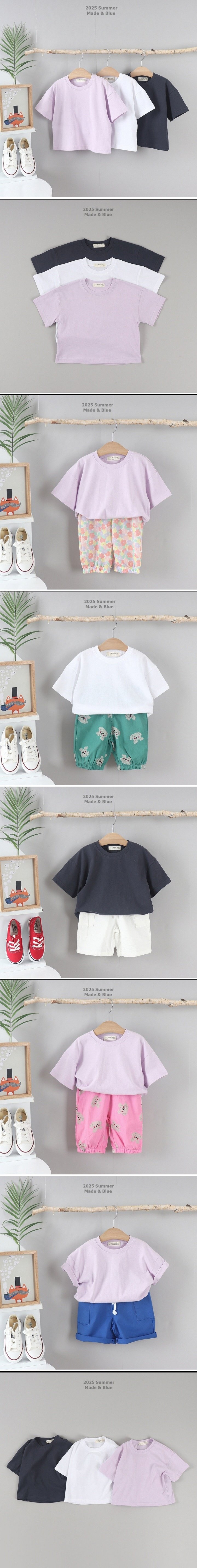 Made Blue - Korean Children Fashion - #magicofchildhood - Basic Tee