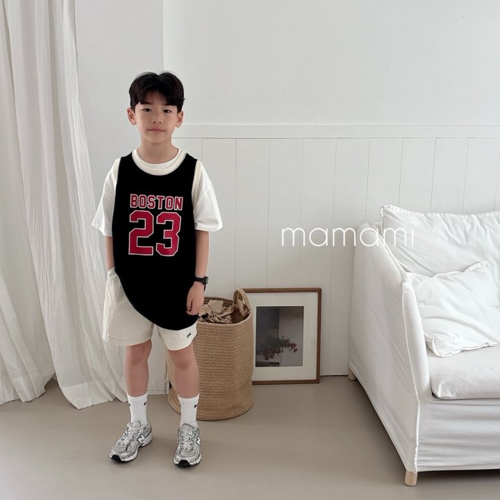 Mamami - Korean Children Fashion - #Kfashion4kids - Boston Sleeve Sleeveless - 12