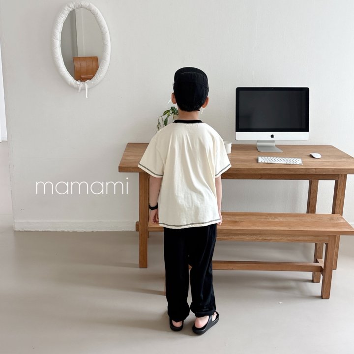 Mamami - Korean Children Fashion - #childrensboutique - Stitch Ring Tee - 8