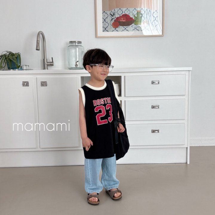 Mamami - Korean Children Fashion - #childrensboutique - Boston Sleeve Sleeveless - 5