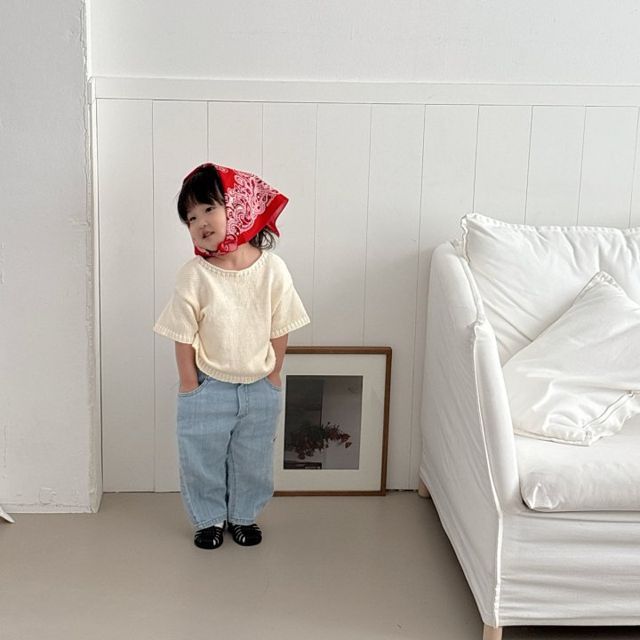 Mamami - Korean Children Fashion - #childofig - Butter Knit Tee - 4