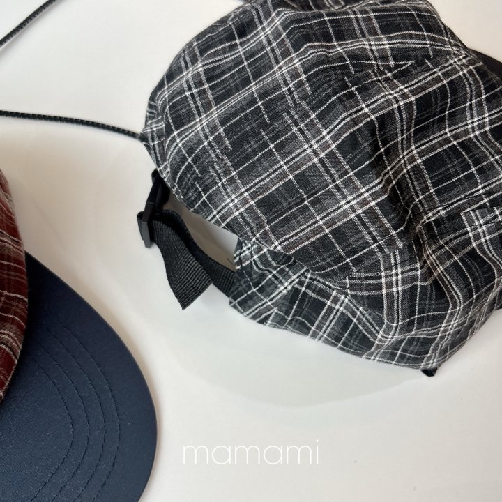Mamami - Korean Children Fashion - #designkidswear - Weekend Check Cap - 3