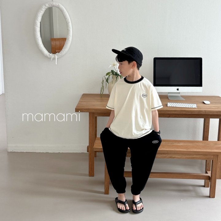 Mamami - Korean Children Fashion - #designkidswear - Stitch Ring Tee - 9