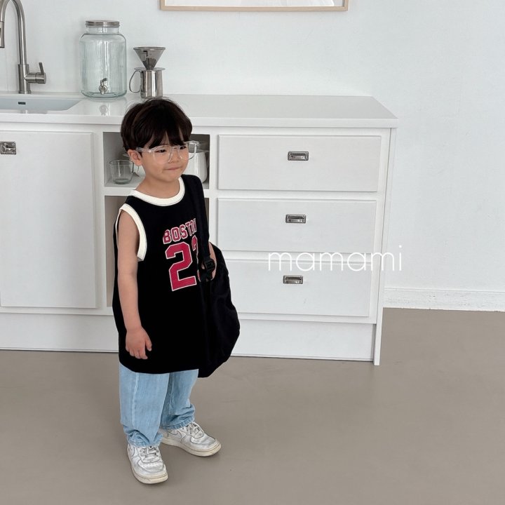 Mamami - Korean Children Fashion - #designkidswear - Boston Sleeve Sleeveless - 6