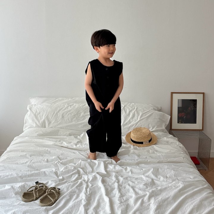 Mamami - Korean Children Fashion - #discoveringself - Button Jumpsuit - 12