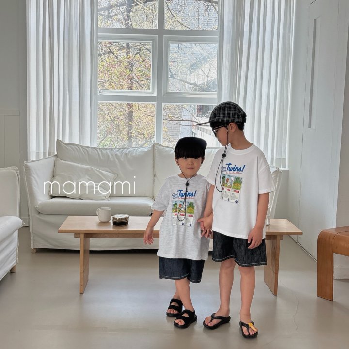 Mamami - Korean Children Fashion - #discoveringself - Twins Tee - 10