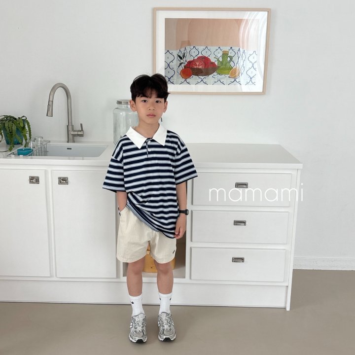 Mamami - Korean Children Fashion - #discoveringself - Mellow Collar Tee - 8