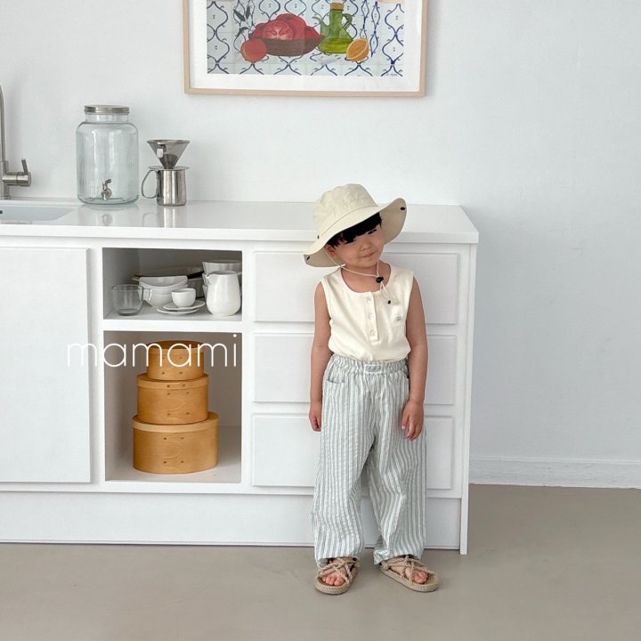Mamami - Korean Children Fashion - #discoveringself - Button Henley Sleeveless - 8