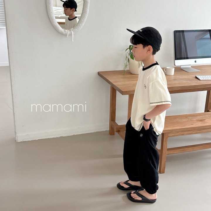 Mamami - Korean Children Fashion - #discoveringself - Stitch Ring Tee - 10