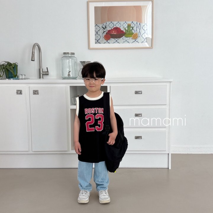 Mamami - Korean Children Fashion - #discoveringself - Boston Sleeve Sleeveless - 7