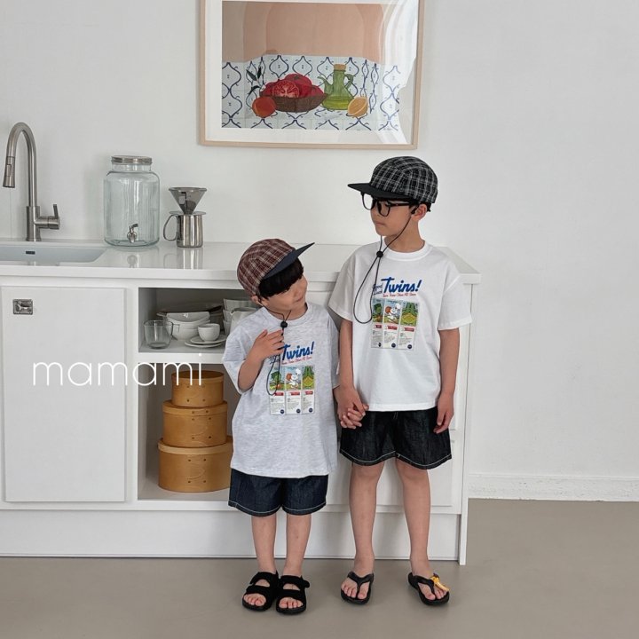 Mamami - Korean Children Fashion - #fashionkids - Twins Tee - 11