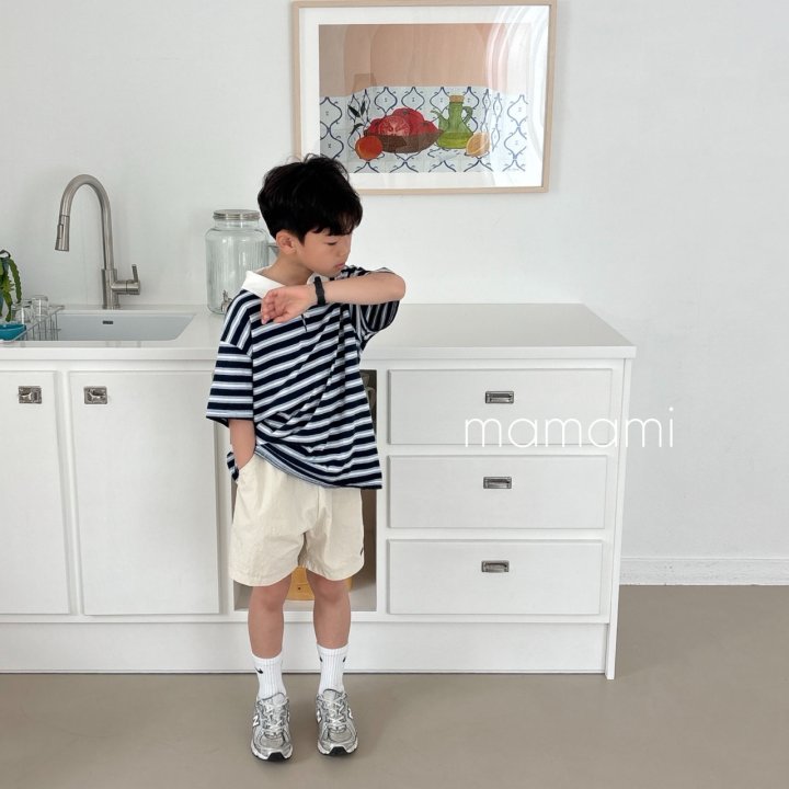 Mamami - Korean Children Fashion - #fashionkids - Mellow Collar Tee - 9