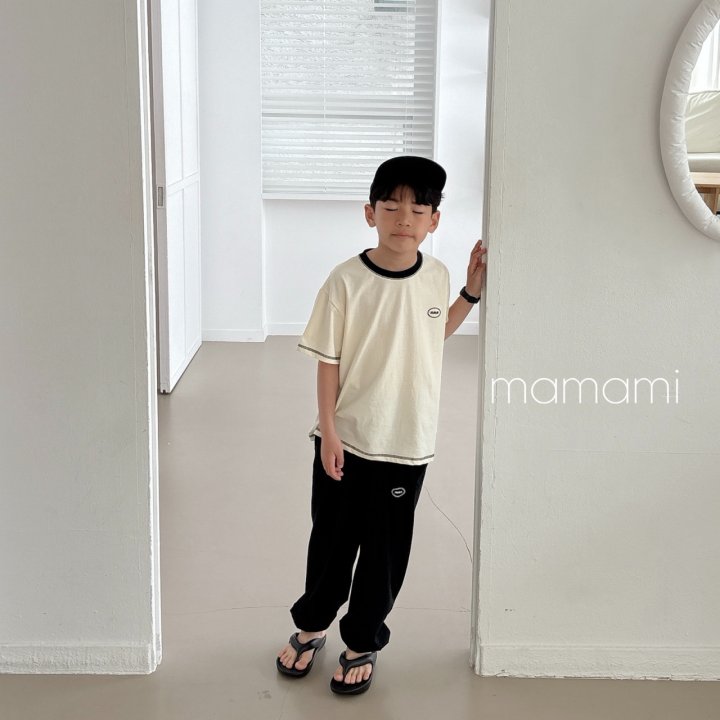 Mamami - Korean Children Fashion - #fashionkids - Stitch Ring Tee - 11