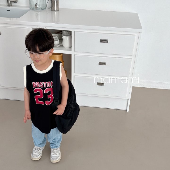 Mamami - Korean Children Fashion - #fashionkids - Boston Sleeve Sleeveless - 8
