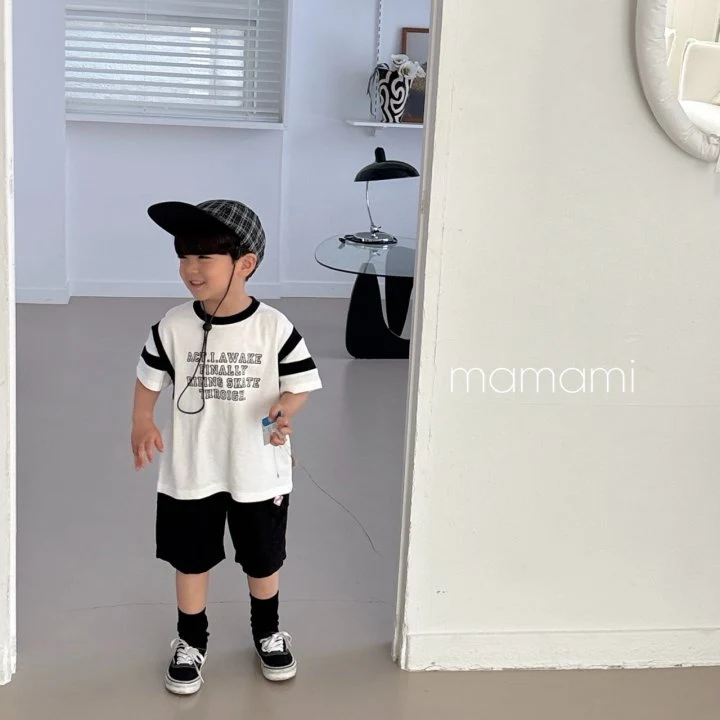 Mamami - Korean Children Fashion - #kidsshorts - Active Street Tee - 7