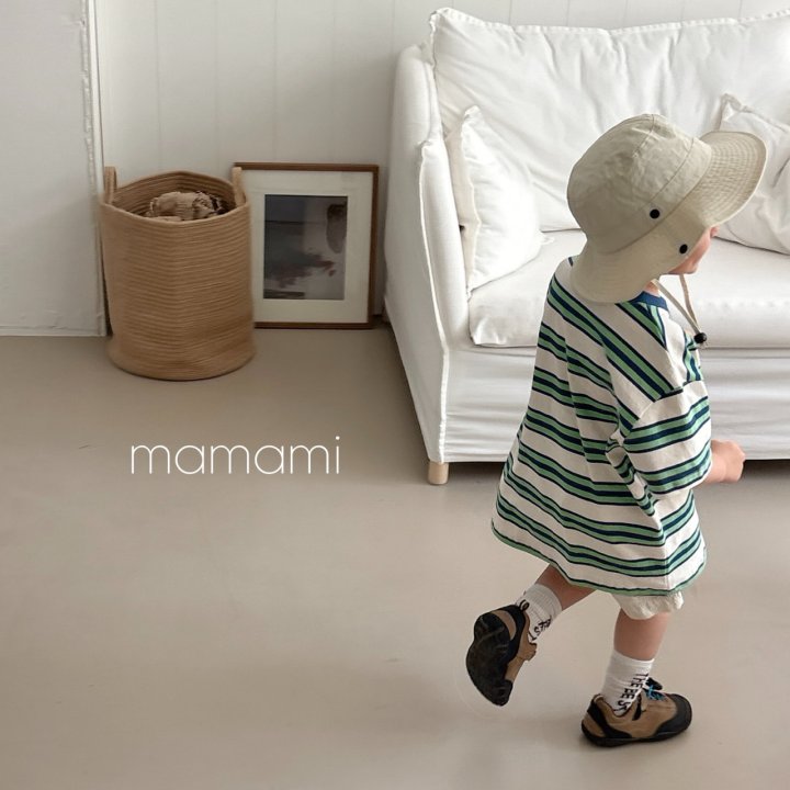 Mamami - Korean Children Fashion - #kidsstore - Fine Stripe Tee - 7