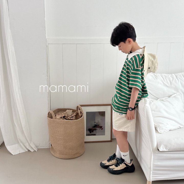Mamami - Korean Children Fashion - #kidzfashiontrend - Mellow Collar Tee - 12
