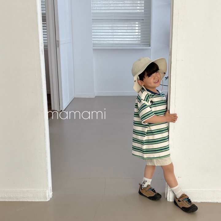 Mamami - Korean Children Fashion - #kidzfashiontrend - Fine Stripe Tee - 8